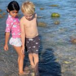 Kaitlin Doubleday Instagram - Last week before “big boy” school. Thank heaven for you Franklin - and friends - and the water - and the sun - and sand crabs - and summer.