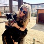 Kaitlin Doubleday Instagram – I’ve found my happy place guys, all I need are a couple of baby miniature pigme’s and pony’s (oh and a few miniature cows, a baby stallion and llama not pictured) I’m movin in! @evansilverberg and @kaththeblonde