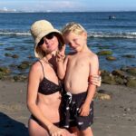 Kaitlin Doubleday Instagram - Last week before “big boy” school. Thank heaven for you Franklin - and friends - and the water - and the sun - and sand crabs - and summer.