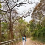 Kajal Sharma Instagram - In my happy place🍂🍃 . . . . . . . #explore #home #nature #morningvibes