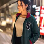 Kajal Sharma Instagram – Night walk photography.#💫❤️ 
.
.
.
.
.
.
.
#nightwalk #mumbai #explore #fyp #nightphotography #picture