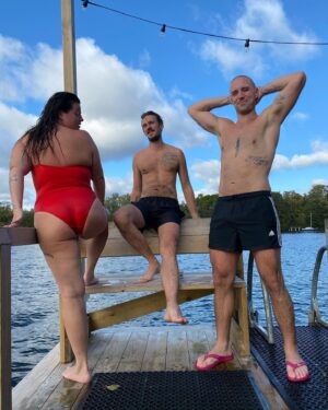 Kakan Hermansson Instagram - Äntligen sauna szn