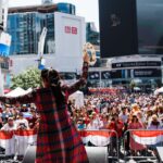Kamasean Matthews Instagram - Toronto, you beaut Terima kasih♥️ 📷 @gavinlambert_s 👗 @dimassinggih #ISFToronto2019