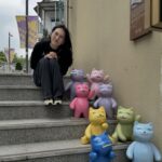 Kang Ji-young Instagram - 🧸🤎 🐈‍⬛🖤