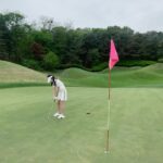 Kang Seung-hyun Instagram - 온통 핑크빛으로 물들었던 하루💓 #GFORE_INVITATIONAL2024 #Add_Colour_To_Your_Game