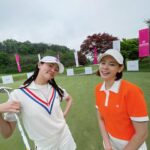 Kang Seung-hyun Instagram - 온통 핑크빛으로 물들었던 하루💓 #GFORE_INVITATIONAL2024 #Add_Colour_To_Your_Game