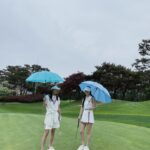 Kang Seung-hyun Instagram - 온통 핑크빛으로 물들었던 하루💓 #GFORE_INVITATIONAL2024 #Add_Colour_To_Your_Game