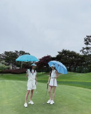 Kang Seung-hyun Instagram - 온통 핑크빛으로 물들었던 하루💓 #GFORE_INVITATIONAL2024
#Add_Colour_To_Your_Game