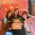 Kang Ye-won Instagram - 백희가돌아왔다😃 옥희랑백희랑 하나생일겸 우리들의수다♥️