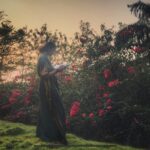 Kani Kusruti Instagram - Screen grab from a piece Yusuf shot. ♥️ Home. Backyard. Kaftan made out of @jayasree.a.jayasree ‘s old saree.