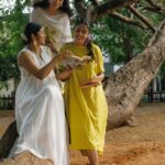 Kani Kusruti Instagram – The simple joys of sharing. 🙈

എന്റെ നിമിഷം – My Time.

For far too long, we’ve witnessed the women in our lives neglecting the rest they truly deserve. This festive season, we refuse to stand for it any longer.
To all the remarkable women—mothers, sisters, daughters, friends, colleagues—who have tirelessly forged and persevered ahead without ever taking a moment for themselves, this one’s a tribute to you.

Let’s embrace tranquility amidst the chaos. Pause, breathe and unwind, unapologetically.

Salt Festive Edit 2024

Models – @kantari_kanmani @_diyamenon__ @malvika.vipin 
Styling – @diyaaa_john 
Outfits – @saltstudio 
Jewellery – @saltstudio 
MUA – @makeupbyzeiramather 
Hair – @abhi_the_makeupartist @m_megha99_official 
Photography – @iamsreejithsnair 
.
.

#festive #festiveedit #vishu #vishucollection #festivecollection #capsulewardrobe #fashionphotographer #editorial #festiveseason #desi #desifashion #explore #fyp #girlsgirlsgirls 
.
(Ootd, capsule collection, festive collection, festive edit, vishu, festive, female friendships, girl gang, friendships, Kerala)