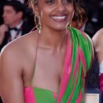 Kani Kusruti Instagram - Here’s the BTS of the Sari that our brilliant @kantari_kanmani wore for the award function at the Cannes 2024 Film Festival! 💕🍉🤍 . . Outfit - @saltstudio Styling - @diyaaa_john . #cannes #cannes2024 #explore #film #trending #fashion #fyp