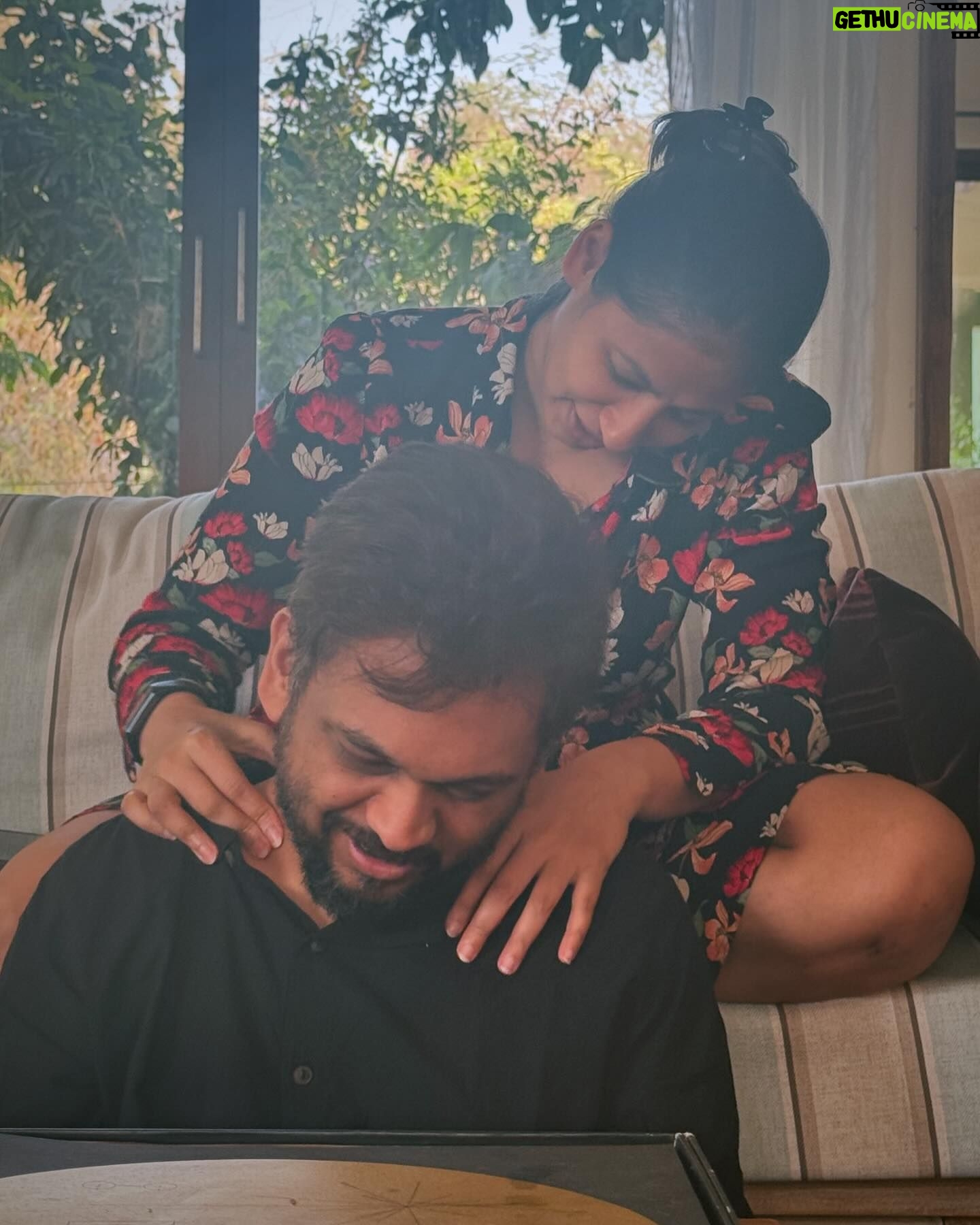 Kani Kusruti Instagram - Missing you both incessantly. Thank you for giving meaning to my life. Can’t wait to be back. ♥️ Home ♥️
