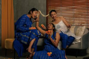 Kani Kusruti Instagram - when the cousins meet after forever 😆

എന്റെ നിമിഷം - My Time.

Salt Festive Edit 2024

Models - @kantari_kanmani @_diyamenon__ @malvika.vipin 
Styling - @diyaaa_john 
MUA - @makeupbyzeiramather 
Hair - @abhi_the_makeupartist @m_megha99_official 
Photography - @iamsreejithsnair 
Videography - @ad.muni
.
.

#festive #festiveedit #vishu #femalefriendship #besties #bff #festivecollection #capsulewardrobe #fashionphotographer #editorial #festiveseason #desi #desifashion #explore #fyp 
.
(Ootd, capsule collection, festive collection, festive edit, vishu, festive, girl gang, besties, Kerala)