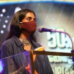 Kani Kusruti Instagram - "അയ്യേ ലിപ്സ്റ്റിക്‌ ഇട്ടൊ?" എന്ന മലയാളി ചോദ്യത്തിനു അറിഞ്ഞു കൊണ്ട്‌ തന്നെ ആണു ലോക പ്രശസ്തയായ 'റിഹാന' എന്ന സിംഗർ സോങ്ങ് റൈറ്ററുടെ 'ഫെന്റിബ്യുട്ടീ' ബ്രാൻറിലെ 'യൂണിവേഴ്സൽ റെഡ്‌ ലിപ്സ്റ്റിക്'‌ ഇട്ട്‌ സ്റ്റേറ്റ്‌ അവാർഡ്‌ പരിപാടിക്ക്‌ പോയത്‌. ആ 'റെഡ്‌ ലിപ്സ്റ്റിക്‌' എന്തിനു നിലകൊള്ളുന്നു എന്ന് ആത്മാർത്ഥ്മായി അറിയാൻ അഗ്രഹിക്കുന്നവർ വായിച്ചു മനസ്സിലാക്കുക. ♥️ Proudly wearing Rihanna s universal red lipstick from fentybeauty for the State award function. ♥️ For people who are genuinely interested in reading what this universal red lip stick stands for , here is an extract from a link 👇🏾 “Historically, darker-skinned black women have been derided for wearing red lipstick. As recently as 2013, the rapper A$AP Rocky, while on tour with Rihanna, was criticized for telling the lifestyle site the Coveteur that “You have to be fair skinned to get away with” wearing red lipstick. The message often is that black women’s lips — a body part that is simultaneously ridiculed and sexualized — are meant to be downplayed, not highlighted with red.” Also wearing an old shirt and trousers of Anand’s. @memewala https://www.google.com/amp/s/www.buzzfeednews.com/amphtml/leticiamiranda/heres-why-rihanna-is-the-perfect-person-to-sell-you-red #fentybeauty #rihanna #stunna
