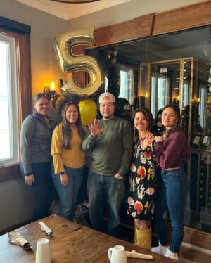 Kaniehtiio Horn Instagram - So so so proud of my man. 
5 years no alcohol. 
🖤💛🤍❤️