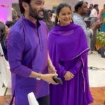 Kannika Snekan Instagram - Director @antony_bhagyaraj reception, congrats dear’s 💐 And beautiful actress @chandiniofficial love you 🥰 #wedding #love #care #peaceful #god #trust #truth