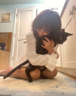 Kaori NeVille Instagram - My ride or die.

#blackcat #outfitinspo #sanrio #outfit #fyp #model #explorepage #cute