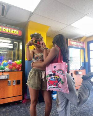 Kaori NeVille Instagram - ARCADE! GO!

#mariokart #arcade #retro #fyp #outfit #summer #outfitcheck #bff