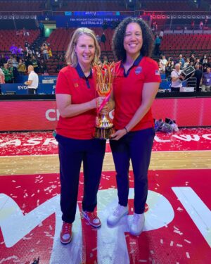 Kara Lawson Instagram - Mama, we are World Champions! 🇺🇸🏀🥇