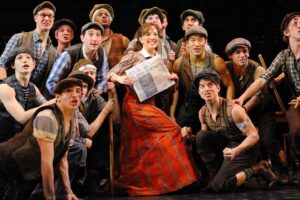Kara Lindsay Instagram - The most accurate depiction of the gratitude I felt opening night of @newsies on Broadway 10 years ago. And that gratitude just continues to grow. I am so fortunate to have been a part of this incredible show. From the tricorn hat (IYKYK) at @papermillplayhouse to Broadway to the Film. What a journey. The best part? The people. Love you big time Newsies fam! Happy 10!
And fansies…we wouldn’t be celebrating a 10 year anything if it wasn’t for your support of this little show that could. Thank you!