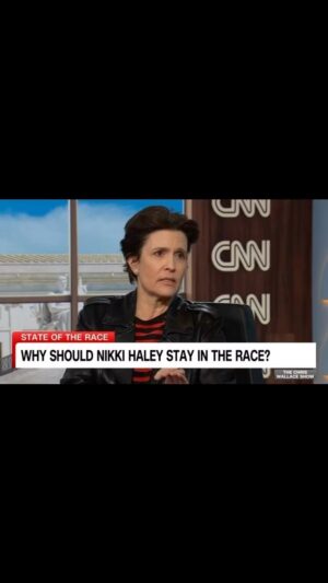 Kara Swisher Instagram - In which the five of us — @lulugnavarro @reihansalam Jonah Goldberg and Chris Wallace — discuss the next moves for @nikkihaley on @cnn. Is she the GOP version of @berniesanders?