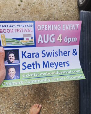 Kara Swisher Instagram - Tonight it’s me and some funny guy