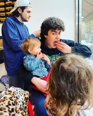 Kara Swisher Instagram - Best bro-sitter ever