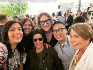 Kara Swisher Instagram - We hold our secret gay power summits in the middle of a loud DC party (Joanna Lydgate, @katzish, @jewdygold, @wongbd and some lady governor named @maura_healey)