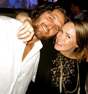 Kara Keough Instagram - When I first saw you shirtless, I was convinced you could be a Chippendale dancer. Then I saw you dance, & I suspected you already were a Chippendale dancer. I was sure your hands were the most attractive part about you, despite all the competition they had. They had to compete with your eyes - or your “magic pools of water,” as your mama calls them. They had to compete with your torso, which qualified for enshrinement as a marble bust in any museum. And your thick maple hair, which is now streaked with the sexiest dash of silver. And your braces-less teeth - which forms the sweetest cheeky smile, one that our kids all wear today. I’ve been crazy about you since 2010. You were the kindest man I’d ever met. After getting to know you & your twin brother @koreybosworth, I was convinced that men were just better off when raised by single mothers. I was convinced that you were the best version of manhood: one who loved lifting heavy things, but also cartoons. One who loved playing sports, but didn’t really care to watch them. One who had a Texas “y’all,” but wasn’t afraid to whip out a California “bro” when necessary. One who loved anything I cooked for him, but was protective of his mama’s meatloaf. In my eyes, real men - like this one I was falling in love with - love strong and smart women and aren’t threatened by their “cerebral brains.” Real men call their moms often & tell their friends they love them. Real men play make believe with their kids. Real men help their wives feel safe, respected, & treasured. Real men have integrity. Thanks for showing me that men can be trusted. Thanks for showing me the value of being a good apologizer, so that we don’t spend too much time in the petty & stubborn anger that steals so many minutes of too many marriages. Thanks for being a warm hug on the coldest days, & the only place I want to crawl into when I miss our boy. I chose so well when I chose you. Happy birthday to a guy who literally does not wash his face & somehow has perfect skin. Happy birthday to the owner of the greatest ass/shelf which probably still holds the squat record at UCLA. Happy birthday to my real man. Happy birthday @kyleboz.