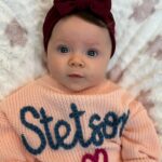 Kara Keough Instagram – 3 (and 3/4) months of this cutie. #StetsonLou #4thkidproblems