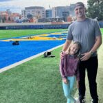 Kara Keough Instagram - Teaching our girl how to 8-clap and what being a @UCLA #Bruin means to us! A special thanks to @uclafootball for taking the time to give us an impromptu tour of the @wasserman Football Center 🐻