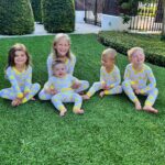 Kara Keough Instagram - pockets full of sunshine (with a side of water balloons, air clay, legos, boat hair, foggy goggles, snacks, slumber parties, couch snuggles, and popsicles). Perfect way to wrap up summer for these little stunners.