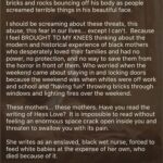 Kara Killmer Instagram - Brittany Leigh is married to a police officer out of Wisconsin. This piece she wrote really spoke to me. I think compassion, selfless love, kindness, a willingness to listen, and a surrender to accepting what you just don’t know are all key components to navigating this crucial dialogue happening in our nation. Her words, and the gut wrenching words of Hess Love’s poem, have been compelling on my own journey into a deeper understanding of the grief, pain, and wounding of people of color, and convicting toward the execution of true and equal justice. George Floyd was murdered a month and two days ago, yet my heart is broken over more precious lives unjustly taken like Elijah McClain. He has a mama too.