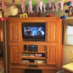 Kara Killmer Instagram - Here is a little peek into my behind the scenes #bts life on the set of @nbconechicago. Each of us passes the time differently. I wish I was an extraordinary reader, I’m only a mediocre reader so far, but I do love to craft. Every season I find some way to artfully nest in my trailer. One year I recycled old script pages and painted a water color garden, including hanging wisteria. Another year @boneslullo gave me a swatch book of light gel samples and I made chandeliers and twinkly light backlit mosaics. Once I had wallpaper that was iridescent, and once it was gold. I’ve had small water fountains, bubble machines, books, and instruments to compliment the space. A nest needs a broad repertoire of artistic distractions. I get inspired by several different large scale art installation artists like @emmanuellemoureaux (“Color of Time”), @soosunnypark (“Unwoven Light”), and @ashleyrenuart. Sometimes the best way to fuel one work is to do other work alongside it. It’s not good or bad, it’s just fun. It’s enjoyable discovering each season what will become the environment that year and what resource can be up-cycled into something whimsical. May you be inspired by these artists I’ve mentioned here and maybe go and make something up yourself soon! This year’s isn’t finished yet, so I can’t share it, but these are a few of the past seasons.