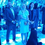 Kara Killmer Instagram – My hubby, @andrewcheney, and I had an enlightening evening at @msichicago to see #theblueparadox exhibit. It was a delightful night discussing the impact of our use of plastics and it’s impact on our oceans and our health. Thank you, @torreydevitto and @marinasqu for inviting me! And thank you, Dr. Patricia Ward, of MSI and Gabe Cleek, of @scj for stimulating conversation and proactive ideas on how to work with @conservationorg to keep our oceans alive and beautiful!! Everyone should go check it out!🌊🐬🪸🐋🐚
