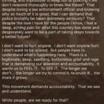 Kara Killmer Instagram - Brittany Leigh is married to a police officer out of Wisconsin. This piece she wrote really spoke to me. I think compassion, selfless love, kindness, a willingness to listen, and a surrender to accepting what you just don’t know are all key components to navigating this crucial dialogue happening in our nation. Her words, and the gut wrenching words of Hess Love’s poem, have been compelling on my own journey into a deeper understanding of the grief, pain, and wounding of people of color, and convicting toward the execution of true and equal justice. George Floyd was murdered a month and two days ago, yet my heart is broken over more precious lives unjustly taken like Elijah McClain. He has a mama too.
