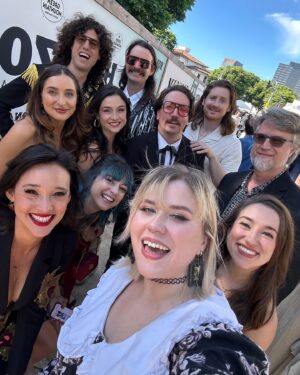 Karalynn Dunton Instagram - Austin Archer is one of the most talented people I’ve had the pleasure of working with EVER and you’re telling me I got to walk the GOLD carpet for his movie?!! ARE YOU SERIOUS?!! Go watch Horizon, I’m biting my nails in anticipation for chapter two (and also three and four). @yourpal_austin @wbpictures #wbinvited #horizonamericansaga @horizonamericansaga (keep scrolling for what I look like at the end of the night 🤧)