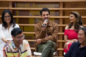 Karen David Instagram - Year two of our AAPI conversation series with our friends at Chiat Day LA. 

A raw and insightful discussion today at @tbwachiatla for AAPI month moderated by @rashagoel. 

A huge thank you to @sweeetanj, @itskaransoni, @karendavidofficial, @goatdonkey1, and @peterkz for being part of the discussion and sharing your personal journey with us. 

A special shoutout to @iamjenniferpayne for providing us with a wonderful venue to host this important conversation and being such a wonderful and supportive individual. 

#aapi #aapiheritagemonth #aapimonth #southasian #asian #representationmatters