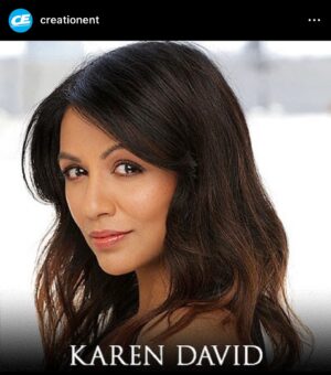 Karen David Instagram - New year = new adventures. 🙏🏾🙌🏾 I’m soooo excited to be joining our beloved, @creationent family for #thevampirediaries 2024 tour! “Emma Tig” and I cannot wait to meet all the wonderful, @cwlegacies and @thecwtvd universe fans, sing a few tunes at the concert annnnnnnnd, host an exciting new event: “Tea with Karen”! 🫖💐 More details coming soon! Click on the link in bio for tickets and more info. ❤️🙏🏾🙌🏾🤗