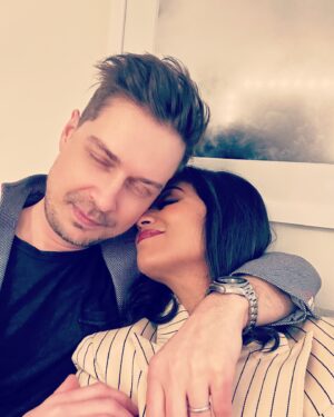 Karen David Instagram - Happy New Year, to all our dearest, family and friends. ❤️🙏🏾 2023 - we did it! The closure of one year always humbles, teaches and empowers our family for the birth of all that is possible in a new year. This year, I’ve truly learned about the power and miracle of love - self love, endearing and unconditional love for and by my husband, Mylo 🐾, our incredibly loving and supportive family and circle of dearest, friends and for the everyday, guardian angels and unsung heroes in our lives. We are sooooooooo blessed! 🙏🏾🙌🏾 Grateful for this journey we’re on together and so many exciting things happening in 2024! Off to pick up the whole family to ring in 2024! Have a joyous NYE! Thinking of you all and sending so much love to each and every one of you and your families! ❤️🎉🎉🎉🙏🏾🙌🏾