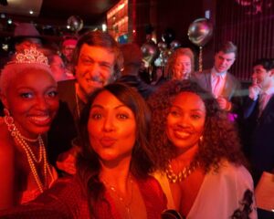 Karen David Instagram - And so we went to “Prom Night” - #theirrational What a night! Thank you, dearest, #JesseLMartin and @nbc for one heck of an S1 wrap party! Everyone looked so beautiful!!!! Can’t believe only a week left of filming, but so excited for more adventures to come! Playing ex MI6, Rose, is such a treat - I get to do some pretty cool things on the show! Thank you to the sweetest and super talented, cast and crew, the most loveliest and wonderful writing team 🙏🏾🙌🏾, @arikalisanne @markgoffman and the gang for having me be a part of something so charming, endearing, quirky and soooo much fun! ❤️🙏🏾🙌🏾 Thank you to all you lovelies, for your kind and loving words/messages/posts, about “Rose Dinshaw” on the show! It means so much! 🙏🏾🤗🥰