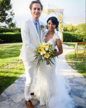 Karen David Instagram - 11 years ago, I walked down the aisle to marry my best friend @rydencarl I think my beloved character, Isabella, from @galavantabc said it best in her song, “Love Is Strange.” Imperfectly perfect, real, unconditional, itchy, and ebbing, growing and learning, patient, and kind, wonderfully, funny, miraculous and an adventure. I wouldn’t have it any other way, my love. Thank you for always cheering me on, supporting my childhood dreams and making me laugh so much. I’m so proud of you and witnessing your journey has taught me so much and made me a better human being. ❤️
Happy Anniversary! ❤️😘🤗

Isabella:
Love is strange and sometimes kinda gross. It’s embarrassingly gassy, and it leaves its dirty underwear in piles around the place. Love is rude. It has a sort of smell
And it thinks that you don’t notice
And it blurts out things that make you want to smack its stupid face. And it’s awkward and confusing. It annoys you half to death. Then it grins that dopey grin, and you can’t catch your breath.

[GALAVANT]
Love is strange and sometimes sort of smug
And it’s really really bossy
And it messes with your head
Till you’re a hopeless basket-case

[ISABELLA, GALAVANT, BOTH]
And it’s stubborn
It’s insulting
It’s obnoxious
It’s the worst
You keep pushing it away
And you fall in headfirst

Love is strange
And often pretty drunk
It looks different without makeup
And it’s nothing like the fairy tales
You grow up dreaming of

Love is weird
Love is dumb
Love is strange
But that’s what makes it love ❤️❤️❤️