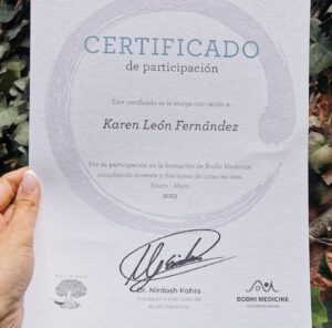 Karen Leone Instagram - Gracias infinitas @bodhimedicineinstitute por compartir Las 5 leyes biológicas de Dr. Hammer. Me cambió la vida en todo sentido.
Gracias @drnirdoshkohra por compartir tu conocimiento y crear esta tribu maravillosa con tanto amor. Gracias a todo el equipo maravilloso por sostenerme @claudiamejiaturnbull @tatiana_solana_amarcura  por la foto final @serdigitalmedia y a todos los que me enviaron esas fotos tan lindas,estos momentos se quedan guardados en mi corazón. Gracias tribu porque juntos hicimos magia, bendecida por conocer a cada uno de ustedes. Vean la foto final y me dicen si se encontraron✨💜✨
.
.
.
#tribu #bodhimedicine #5leyesbiologicas #drhammer