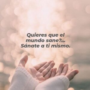 Karen Leone Instagram - Quieres que el mundo sane?.. Sánate a ti mismo✨
.
.
#amor #sanacion #compasion #terapia #holistica #terapiaintegral #reiki #constelacionesfamiliares #tarotangeles #5leyesbiologicas #craneosacral #healing #terapeuta