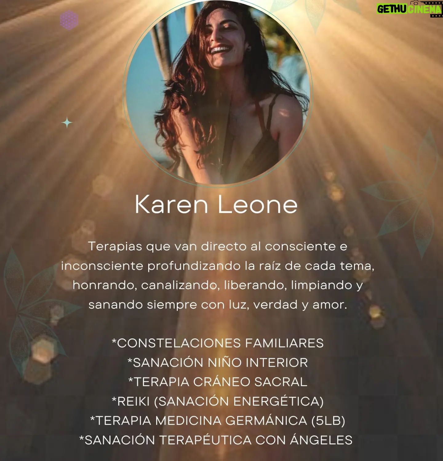Karen Leone - 3 Likes - Estas herramientas me ayudaron a mi proceso de sanación, por eso me preparé con cada una de ellas para poder compartirlas con amor.
Feliz de acompañarte en este proceso.✨💜✨
.
.
.
#terapia #sanacion #amor #constelacionesfamiliares
#5lb #hammer #craneosacral #angeles #reiki #niñointerior #luz #paz #sanar #despertar #amar