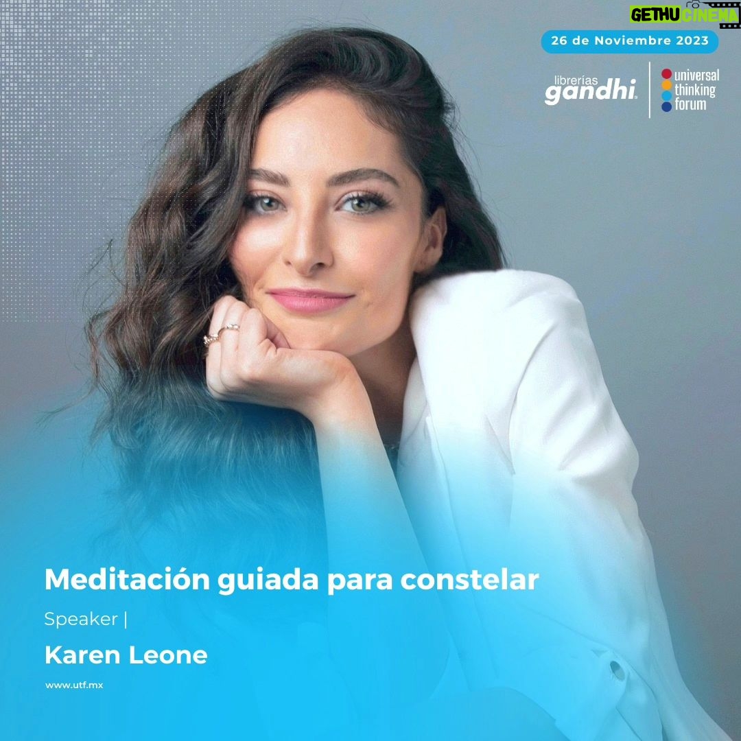 Karen Leone - 3 Likes - 🌿 Únete a Karen Leone (@karen_leone), actriz y terapeuta holística integral, en una experiencia transformadora. Descubre la conexión profunda desde el corazón y libera, sana y transforma con una meditación guiada para constelar. 🌌✨ #SanaciónInterior #UTF2023