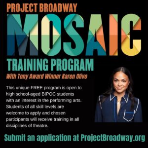Karen Olivo Instagram - Are you a BIPOC Performer? Do you want to study with me for FREE? Go to @projectbroadway.org to fill out the application...LETS GOooo! We have art to make! 🤜🏽💞🤛🏽