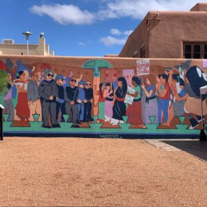 Karen Olivo Instagram - Santa Fe…thank you. Mountains with cloud hats, Mata Ortiz pottery, Green Chile Apple fritter (not pictured…because), and the breakfast burrito to end all breakfast burritos (also not pictured).