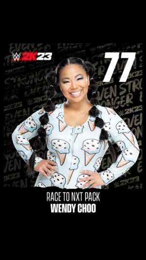 Karen Yu Instagram - Honestly, I love this move and I might just try this irl 🤣😴
Don’t forget to download me on #WWE2k23! #2k23